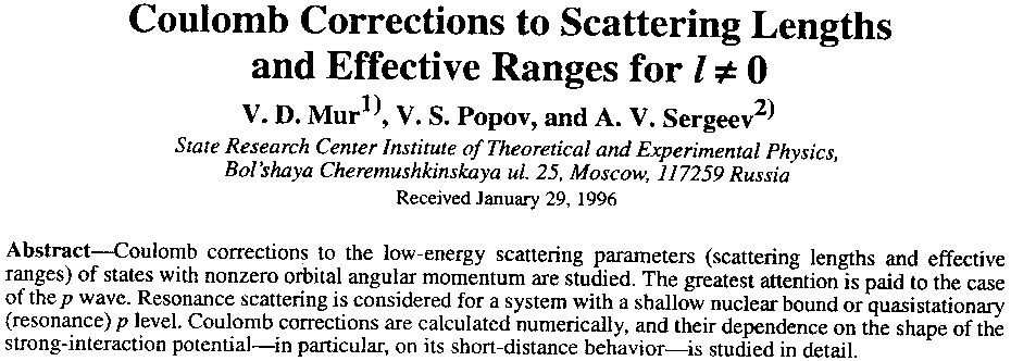 Scanned abstract of the journal paper