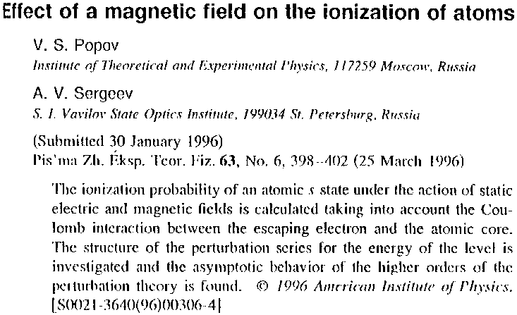 Scanned abstract of the journal paper