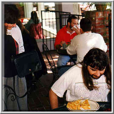 a lunch in Campus Corner