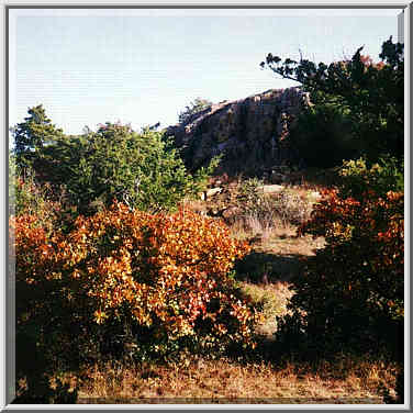 trip to Wichita Mountains with OU Timberline Explorers club 10/26/96