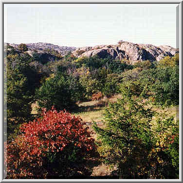 trip to Wichita Mountains with OU Timberline Explorers club 10/26/96