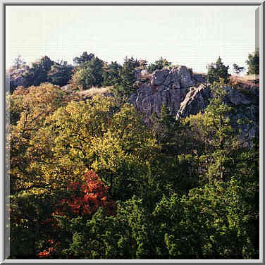 trip to Wichita Mountains with OU Timberline Explorers club 10/26/96