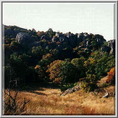 trip to Wichita Mountains with OU Timberline Explorers club 10/26/96