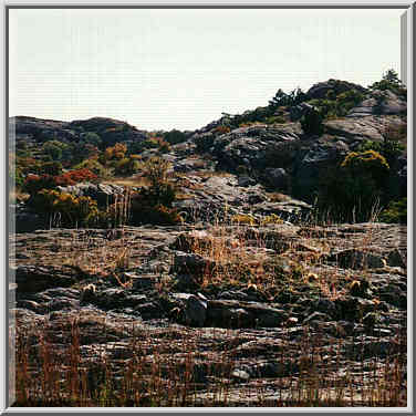 trip to Wichita Mountains with OU Timberline Explorers club 10/26/96