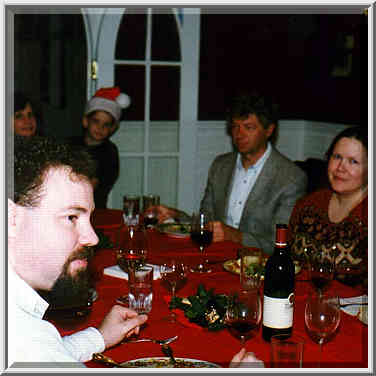 Thanksgiving party in Oklahoma City 12/1/96