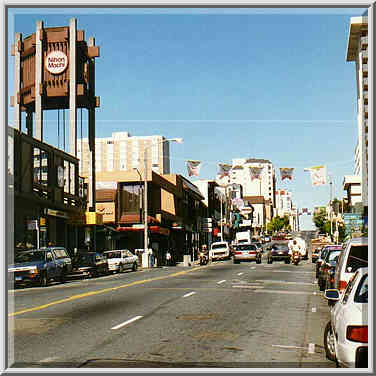 Japan Center and downtown