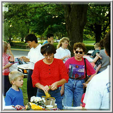 a party for English classes near H. P. Presbyterian Church