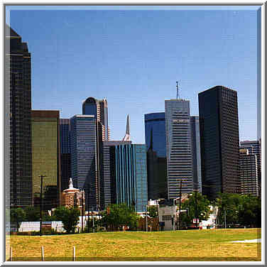 downtown Dallas, 6/15/96