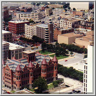 downtown Dallas views from Reunion Tower