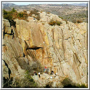 trip to Wichita Mountains with OU Timberline Explorers club Jan. 31 - Feb. 1