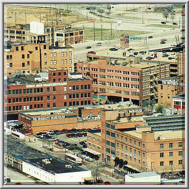 downtown Dallas 2/16/97 views from Reunion Tower