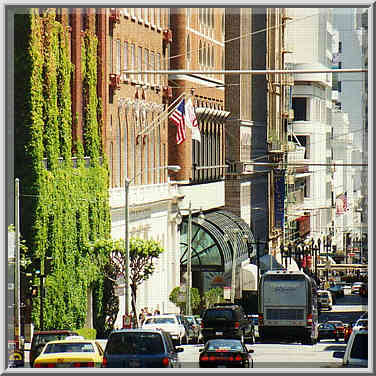 Saturday in San Francisco: Post St., Union Sq., China Town, Telegraph Hill