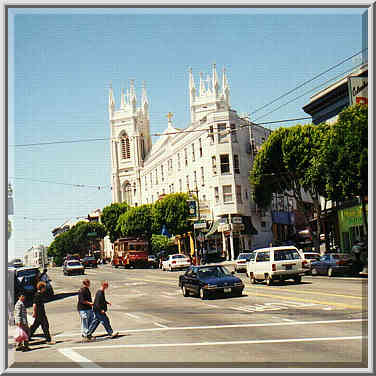 Saturday in San Francisco: Post St., Union Sq., China Town, Telegraph Hill