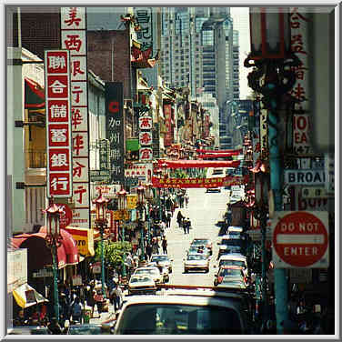 Saturday in San Francisco: Post St., Union Sq., China Town, Telegraph Hill