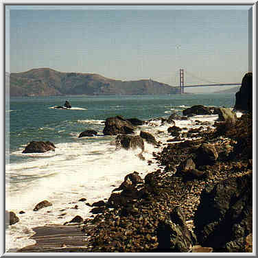 Sunday morning: Seal Rocks, ocean, Geary Blvd.