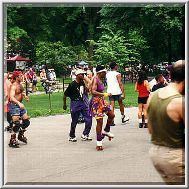 New York, Saturday June 21: Times Square, 5th Ave., Central Park, 8th Ave.