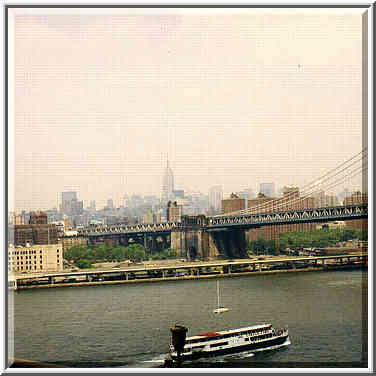 views from Brooklyn Bridge