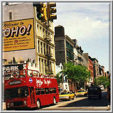 5th Ave., Washington Square, So Ho, W. Broadway, World Trade Center