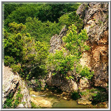 Turner Falls and a festival in Davis OK 6/28/97