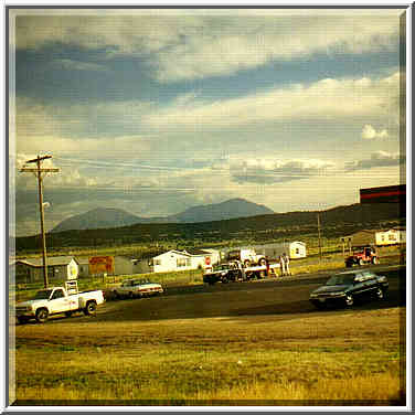 views of Colorado and New Mexico from the bus 7/6/97