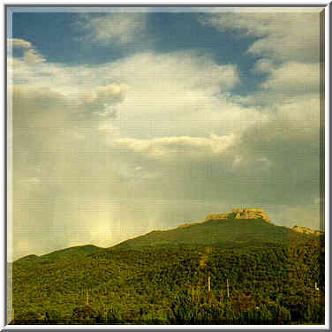 views of Colorado and New Mexico from the bus 7/6/97