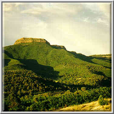 views of Colorado and New Mexico from the bus 7/6/97