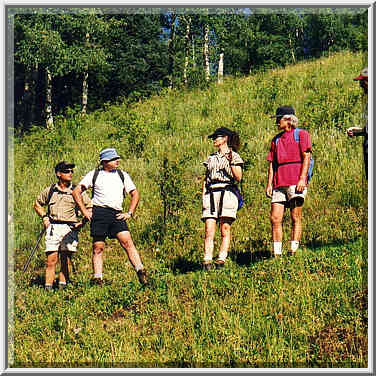 dayhike to Pecos Falls 8/31/97