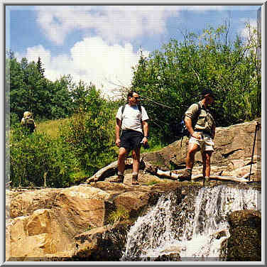 dayhike to Pecos Falls 8/31/97