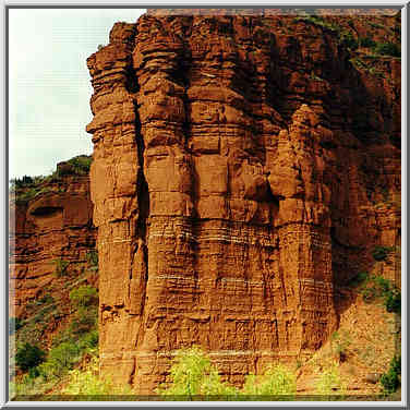 Caprock Canyons State Park 11/1/97 morning and afternoon