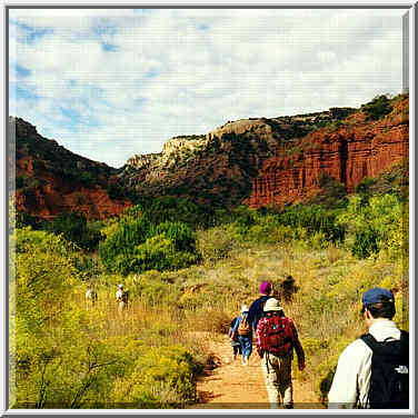 Caprock Canyons State Park 11/1/97 morning and afternoon