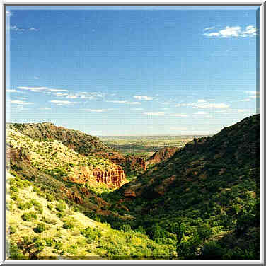 Caprock Canyons State Park 11/1/97 morning and afternoon