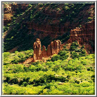 Caprock Canyons State Park 11/1/97 morning and afternoon