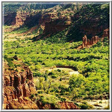 Caprock Canyons State Park 11/1/97 morning and afternoon