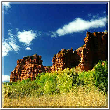 Caprock Canyons State Park 11/1/97 afternoon and evening