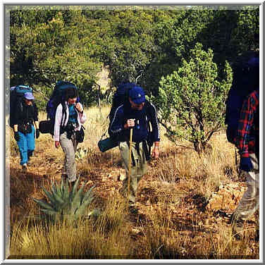 Boot Canyon trail 11/28/97 morning