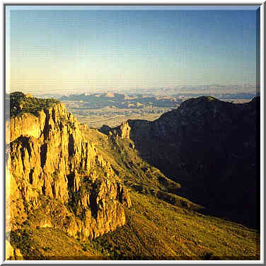 South East Rim, evening