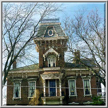 A house at S. 9th St. Lafayette, Indiana, January 18, 1998.