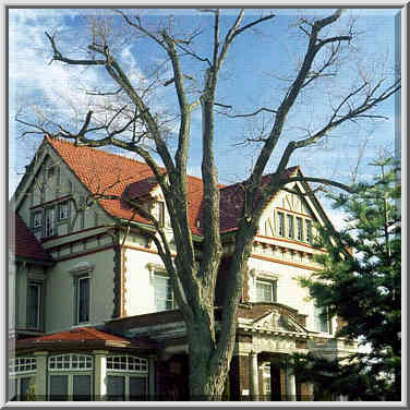 A house at State St. Lafayette, Indiana, January 18, 1998.