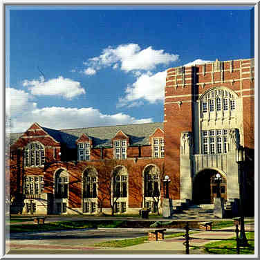 Purdue Memorial Union (student services). West Lafayette, Indiana, February 27, 1998.