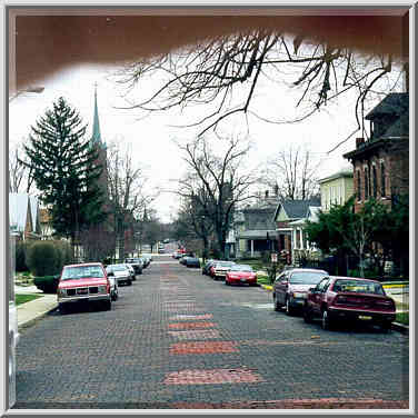 North St. near intersection with Erie St. Lafayette, Indiana, March 21, 1998.