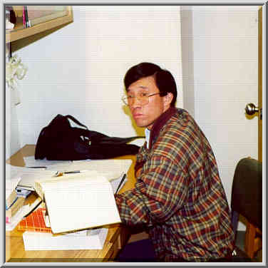 The lab in the Department of Chemistry 9/1/98