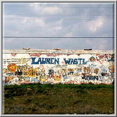 A barn opposite to Harrison High School, 2 miles ...[3 words]... Lafayette. Indiana, October 16, 1999.