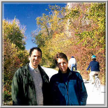 Kathy Trail along Missouri River near Columbia, Missouri. October 23, 1999.