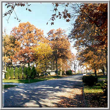 Sheridan Dr. West Lafayette, Indiana, October 30, 1999.