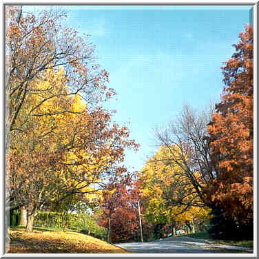 Ravinia Rd. West Lafayette, Indiana, October 30, 1999.