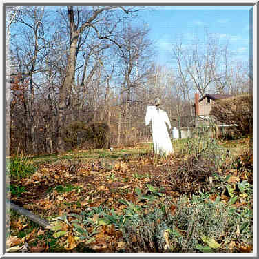 Pioneer Herb Garden near Tippecanoe Battlefield Park. Indiana, November 26, 1999