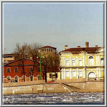 View of the rotunda of S. I. Vavilov State ...[9 words]... St. Petersburg, Russia, April 13, 1999.