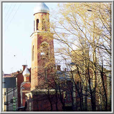 An Orthodox church at Karl Marx (now Bolshoi ...[3 words]... St. Petersburg, Russia, April 21, 1999.