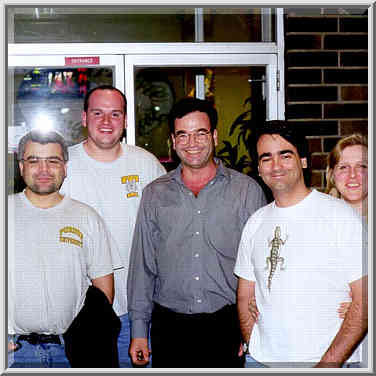 Pablo Nigra, Stephen Belair, Sabre Kais, Aaron ...[16 words]... Lafayette, Indiana, April 30, 1999.