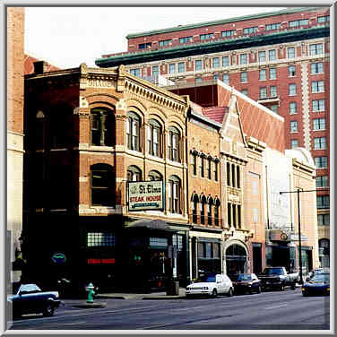 Illinois(?) St. in downtown Indianapolis. Indiana, May 4, 1999.